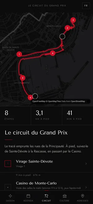 Le circuit du Grand Prix