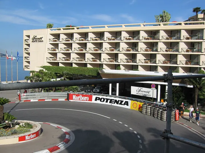 L'épingle du Fairmont, le virage le plus lent de la Formule 1.